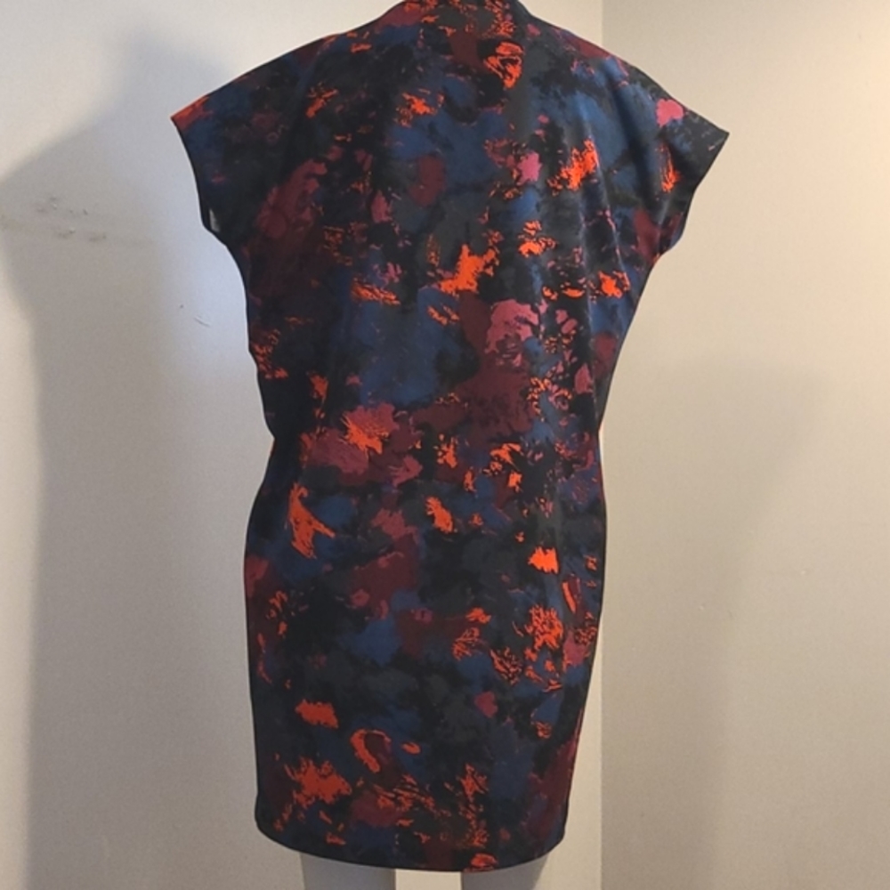 H by Halston coloursplash Tunic dress with pockets - Picture 6 of 6